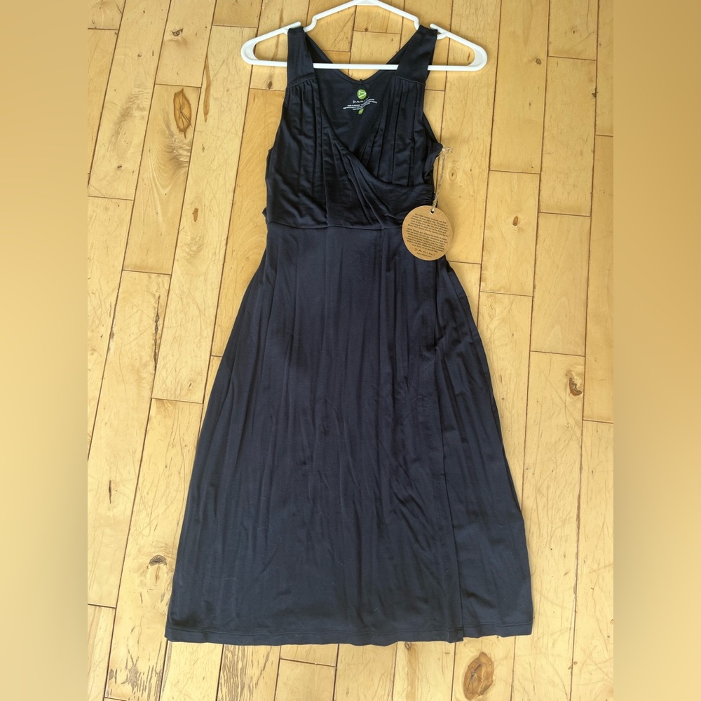 Dakini Blue Sleeveless V-neck Maxi Dress